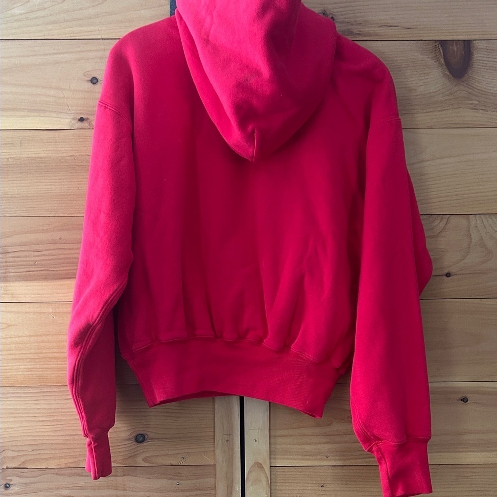 YEEZY YZY GAP Red Perfect Hoodie Unisex XS - Picture 2 of 4